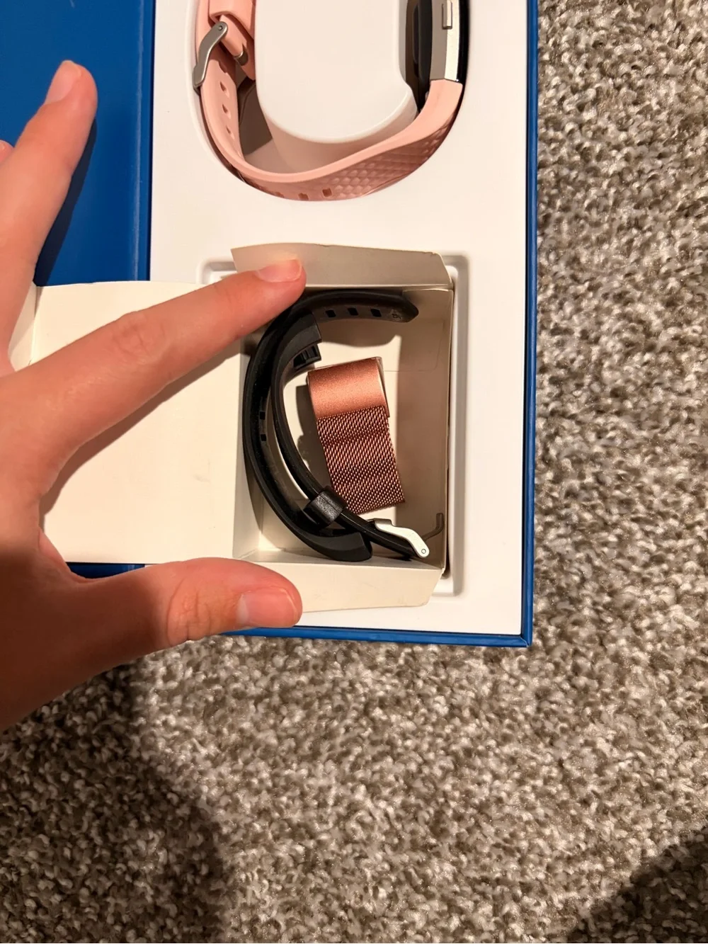Fitbit Charge 2 Heart Rate + Fitness Wristband - Pink